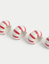 Marks & Spencer "Set of 4 Ceramic Striped Napkin Rings"